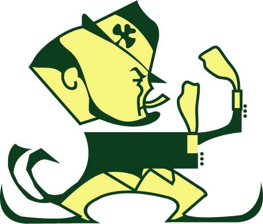 Notre Dame Fighting Irish 1963-1983 Alternate Logo diy iron on heat transfer